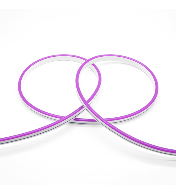 LED NEON FLEX 24V DC fioletowa 6*12mm 9W/m 100m