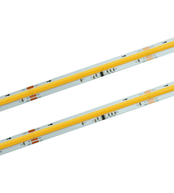 Taśma LED cyfrowa COB 360  12W/m 3000K 10mm WS2811 IP67 10M