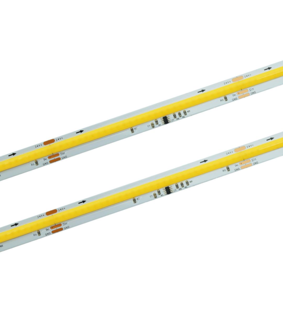 Taśma LED cyfrowa COB 360  12W/m 6000K 10mm WS2811 IP67 10M