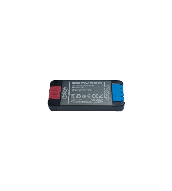 Ultrakompaktowy zasilacz UCD LED 1,5A 36W 24V DC IP20