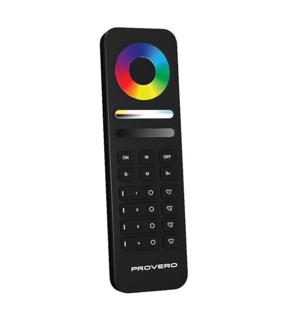 Pilot RGB+CCT 4-strefowy PROVERO