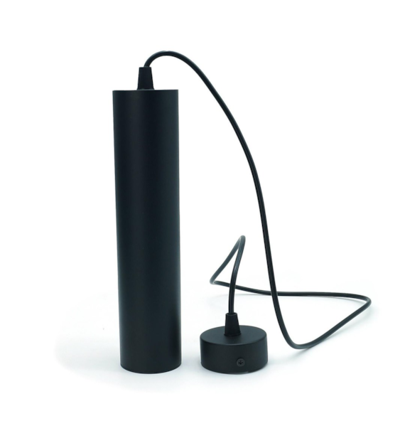 Black hanging tube CIRCUS SLIM 240x55