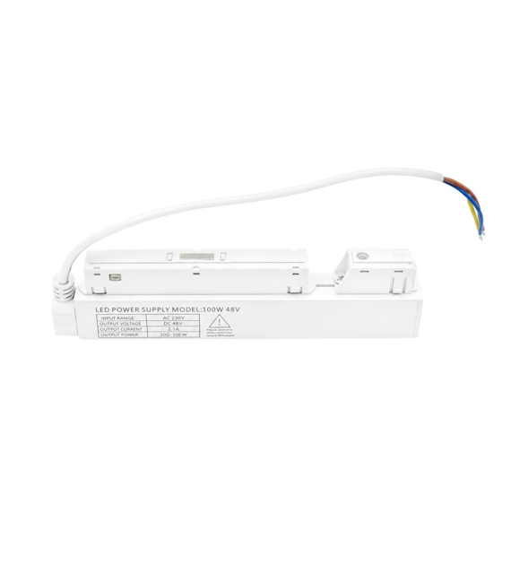 Zasilacz wewnętrzny 100W 48V do szyn Magnetic Biała