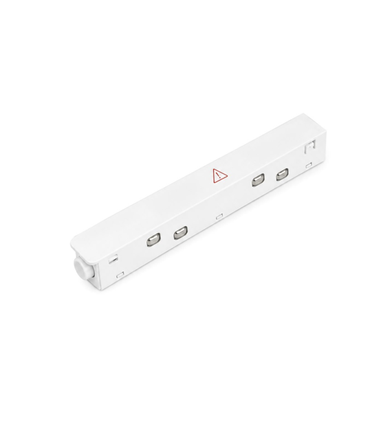 Łącznik do szyn prosty Biała Magnetic 48V