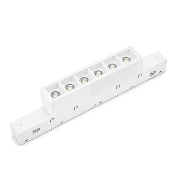 Oprawa LENTI XS 6W CCT MiBoxer 2.4GHz Magnetic 48V Biała