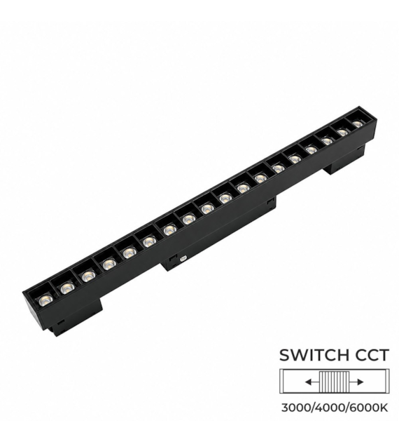 Oprawa LENTI M 18W SWITCH CCT Magnetic 48V czarna