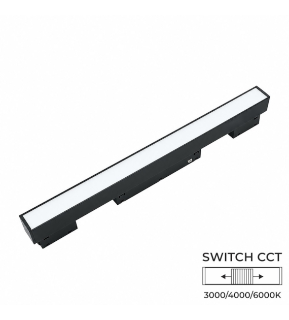Oprawa TAVOLA S 10W SWITCH CCT Magnetic 48V czarna