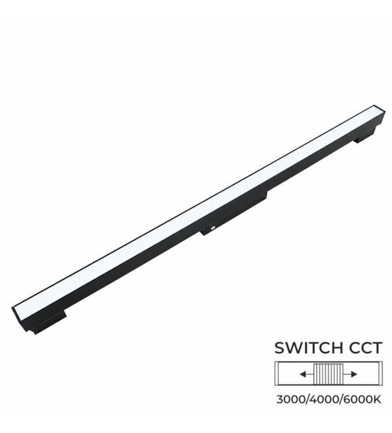 Oprawa TAVOLA M 20W SWITCH CCT Magnetic 48V czarna