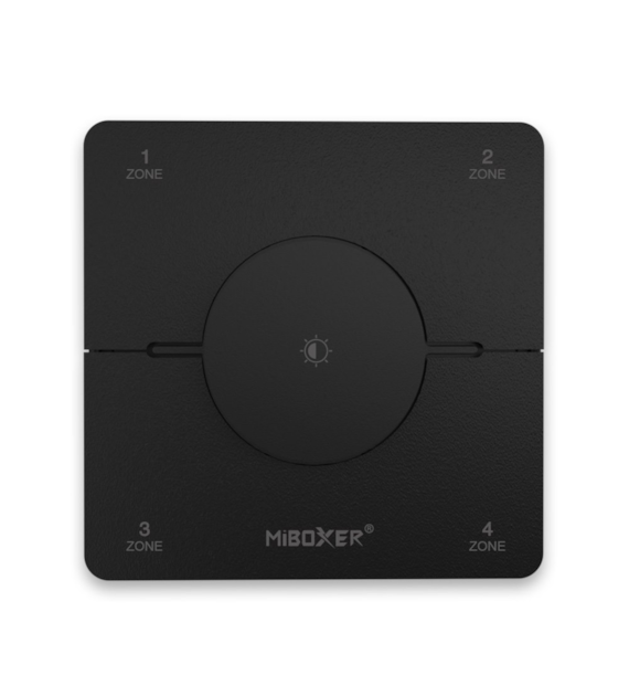 Wall Remote 4-zone for MONO CCT LED strips black