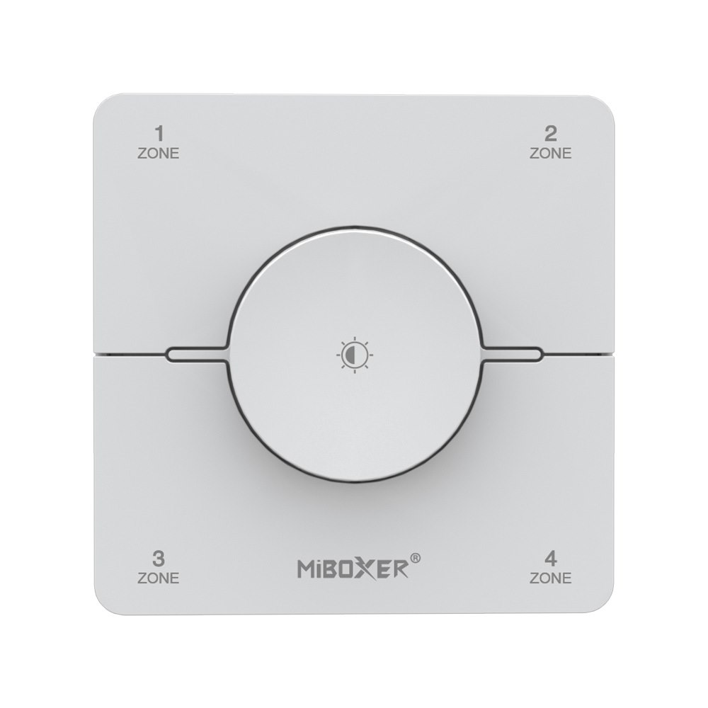 Pilot ścienny  4-strefy do taśm LED MONO CCT biały