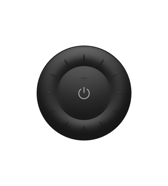 Round RF remote with dial MONO/CCT black