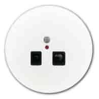 Czujnik ruchu biały zbliżeniowy laserowy z sensorem zmierzchu do cyfrowych 5-24V