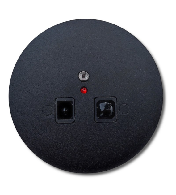 Włącznik czarny zbliżeniowy z czujnikiem zmierzchu 12-24V