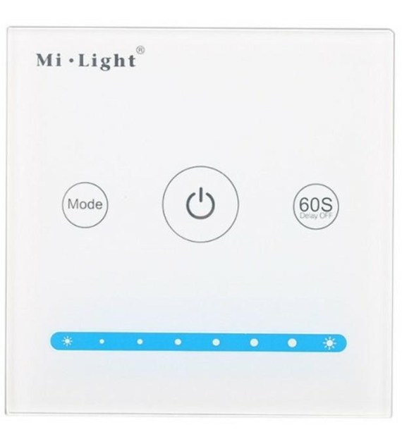 Panel dotykowy szklany do taśm MONO naścienny 5A/kanał