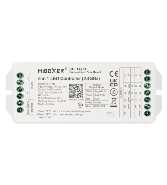 Controller PR5 RF 2.4G 20A 5in1