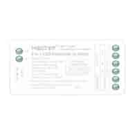 Mi-Light odbiornik taśm LED MONO/CCT30m,moc 12A PUSH (FUT035S+)