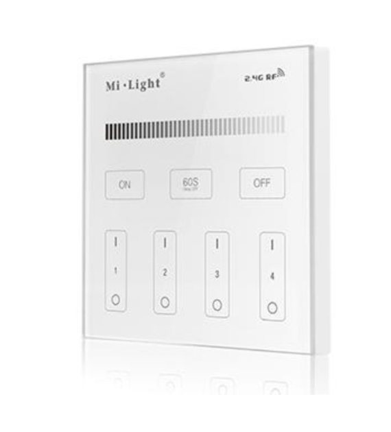 MONO flush-mounted touch panel 4-zone