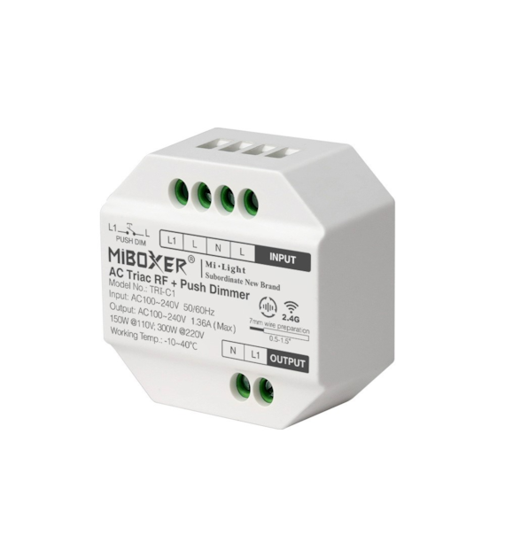 TRIAC DIMMER 230V 2.4G + Push