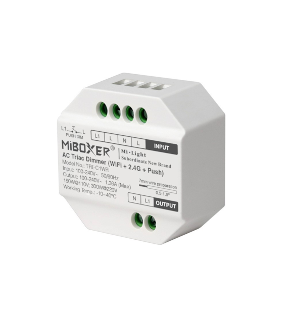 TRIAC DIMMER 230V WiFi+2.4G + Push