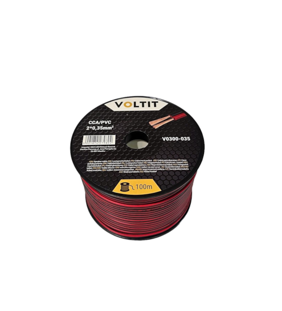 Speaker cable CCA 2x0.35mm2