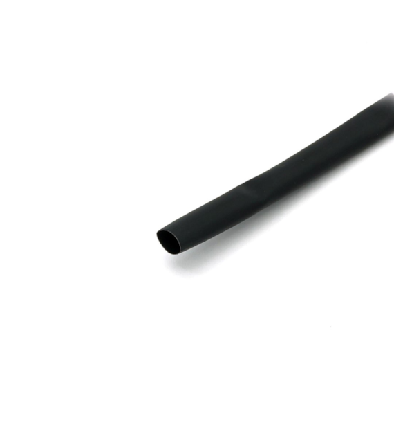 Heat shrink tube 6mm 1m black