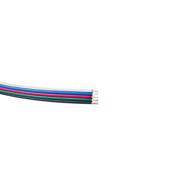 Kabel RGBW 5x0,28 mm TS/PVC